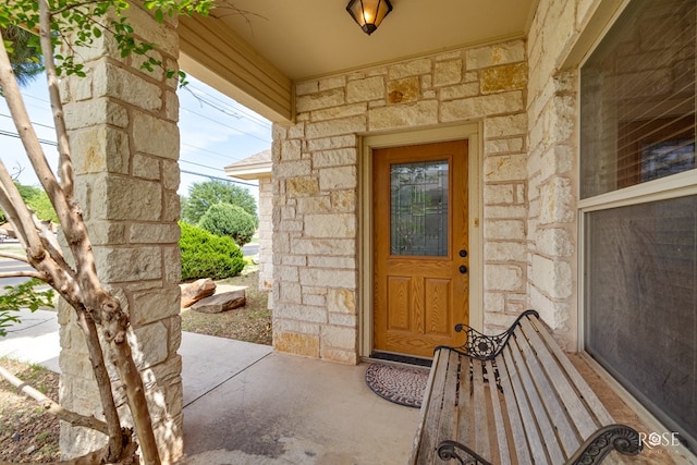 4641 Southland Blvd, San Angelo, TX 76904 - view of exterior entry with stone siding