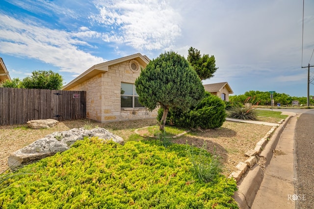 4641 Southland Blvd, San Angelo, TX 76904 - view of front of property featuring stone siding