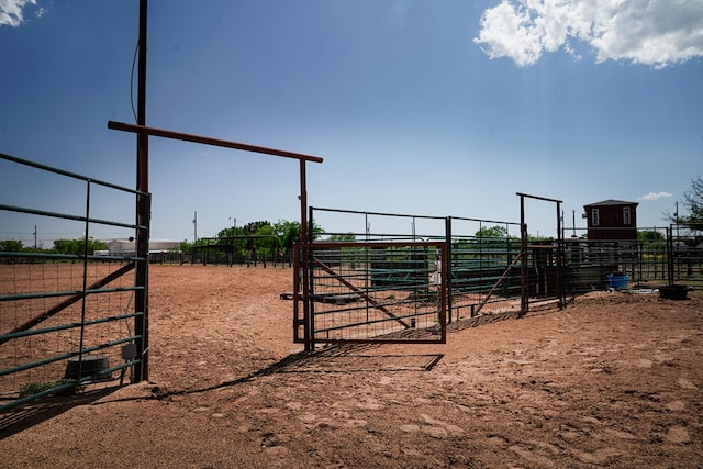 7229 Sun Ln, San Angelo, TX 76901 - view of yard featuring a view of rural / pastoral area