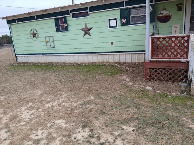 view of property exterior
