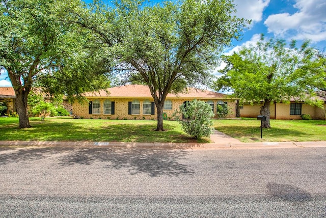 3306 Timber Ridge Dr, San Angelo, TX 76904 - single story home with a front lawn