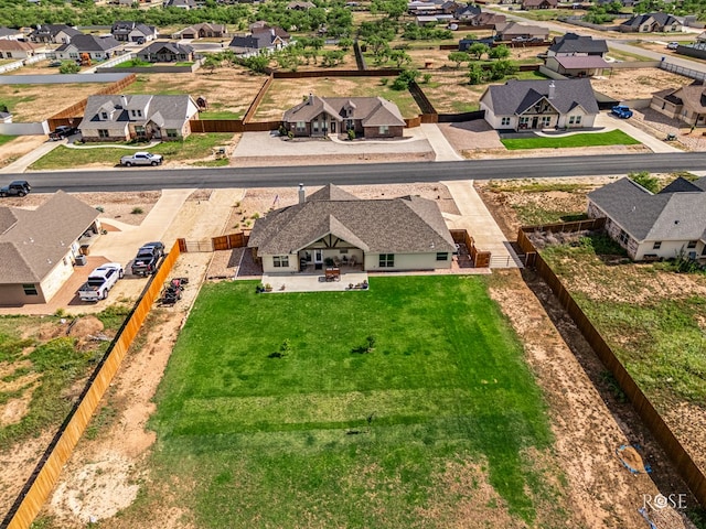 5292 Grey Wolf Ln, San Angelo, TX 76901 - aerial perspective of suburban area