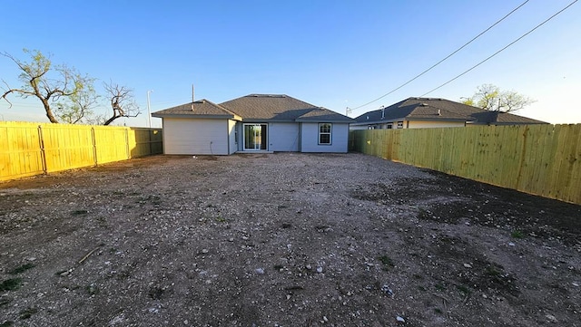 1730 La Follette St, San Angelo, TX 76905 - rear view of house with a fenced backyard