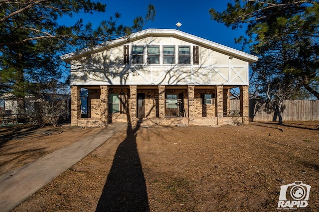 view of front of house