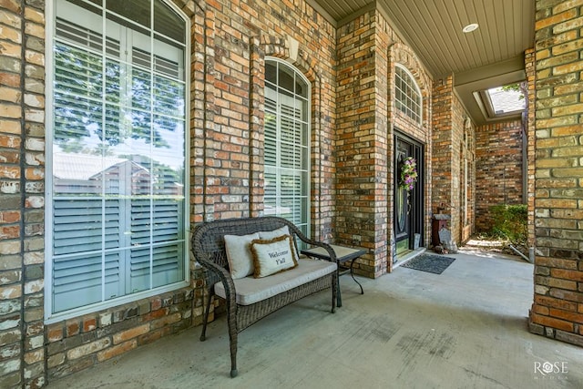 3122 Clearview Dr, San Angelo, TX 76904 - view of covered porch