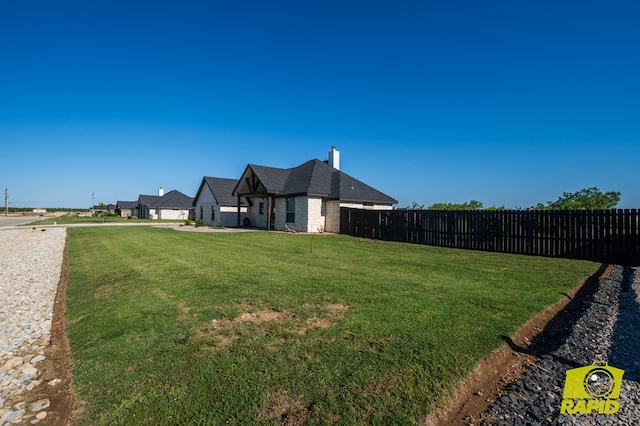 3536 Jaguar Trl, San Angelo, TX 76901 - view of yard