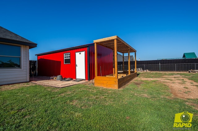 3536 Jaguar Trl, San Angelo, TX 76901 - view of outbuilding featuring an outbuilding