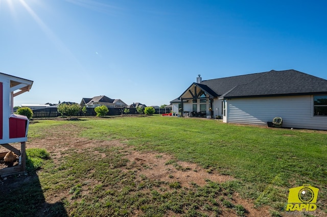 3536 Jaguar Trl, San Angelo, TX 76901 - view of yard