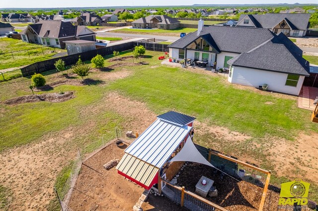 3536 Jaguar Trl, San Angelo, TX 76901 - aerial perspective of suburban area