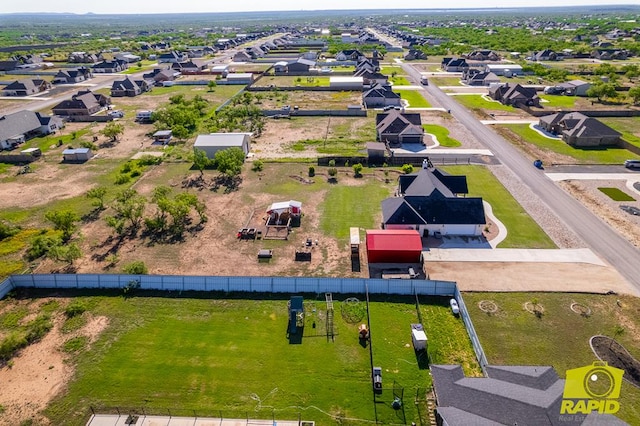 3536 Jaguar Trl, San Angelo, TX 76901 - aerial perspective of suburban area
