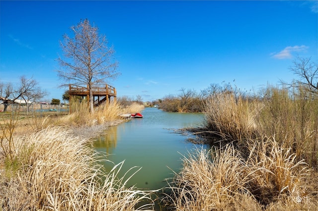 property view of water