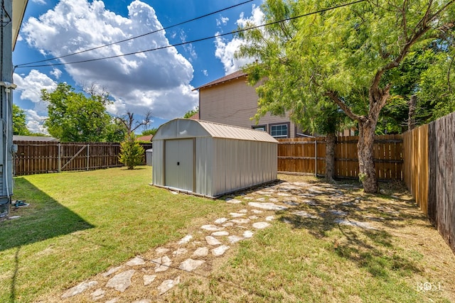2 N Adams St, San Angelo, TX 76901 - fenced backyard featuring a storage unit