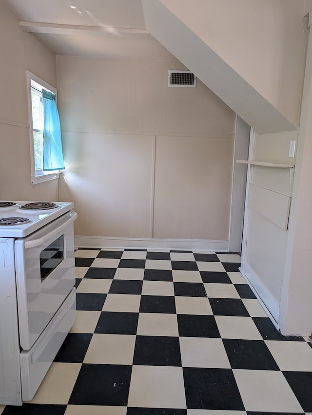 interior space featuring light floors and visible vents