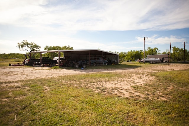 10581 Ballard Rd, San Angelo, TX 76901 - view of outbuilding with a detached carport