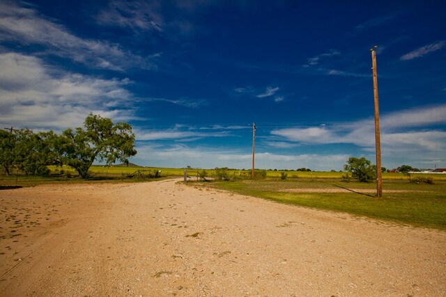 10581 Ballard Rd, San Angelo, TX 76901 - view of dirt / gravel road with a view of rural / pastoral area