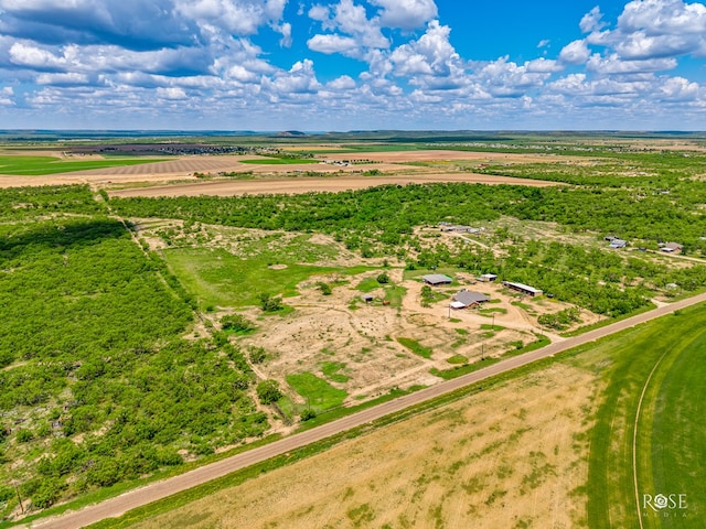10581 Ballard Rd, San Angelo, TX 76901 - aerial view of sparsely populated area