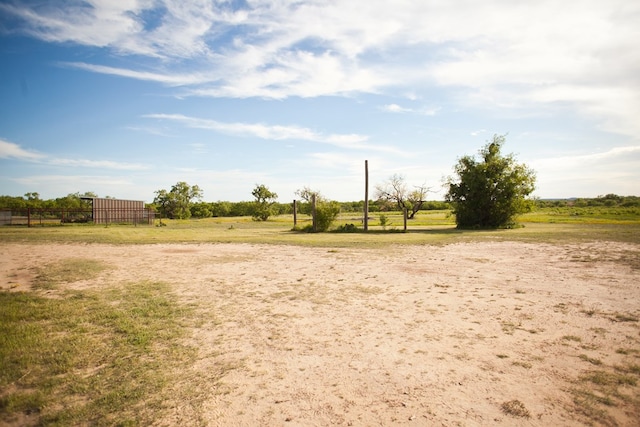 10581 Ballard Rd, San Angelo, TX 76901 - view of yard featuring a rural view