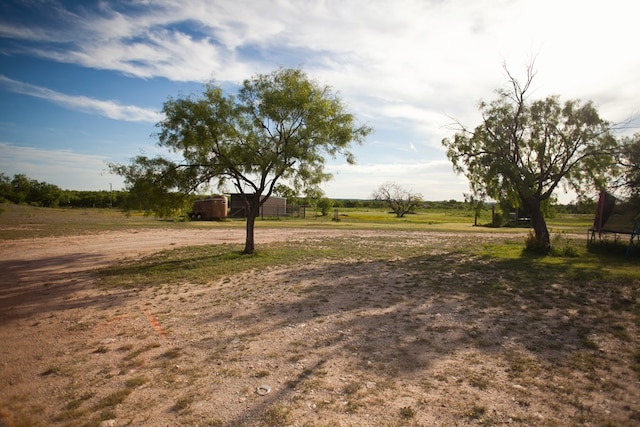 10581 Ballard Rd, San Angelo, TX 76901 - view of yard featuring a view of countryside