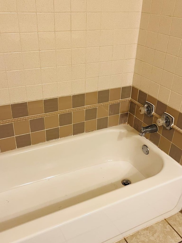 1723 Utah Ave, San Angelo, TX 76904 - full bathroom with tile patterned flooring