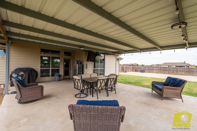 3286 Ponca Path, San Angelo, TX 76901 - view of patio with outdoor dining area