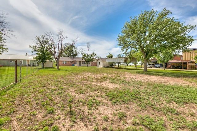 4302 Homestead Cir, Wall, TX 76903 - view of yard