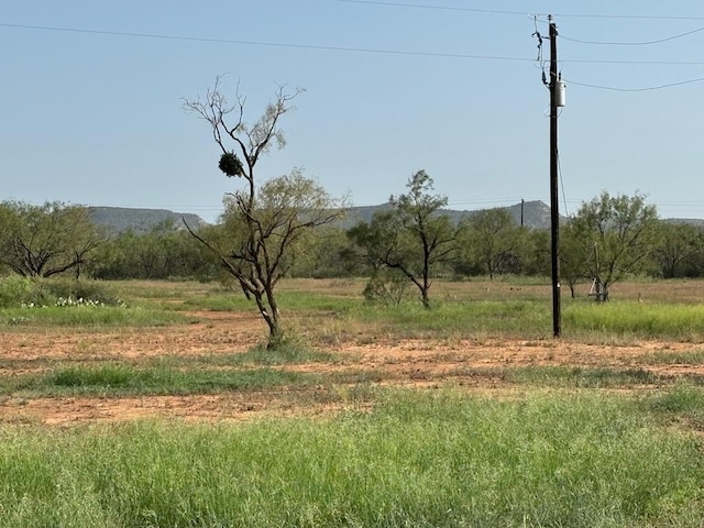 view of nature with a rural view