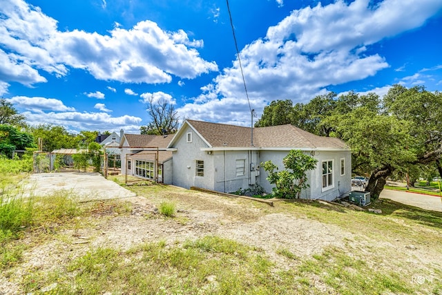 view of side of home