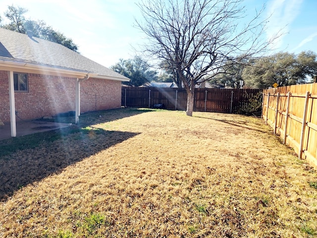 view of yard