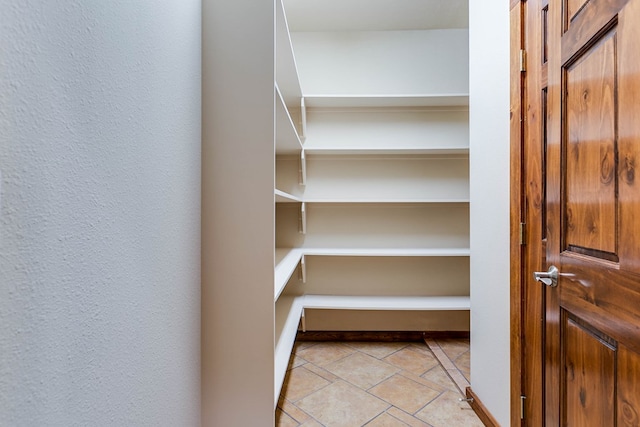 view of pantry