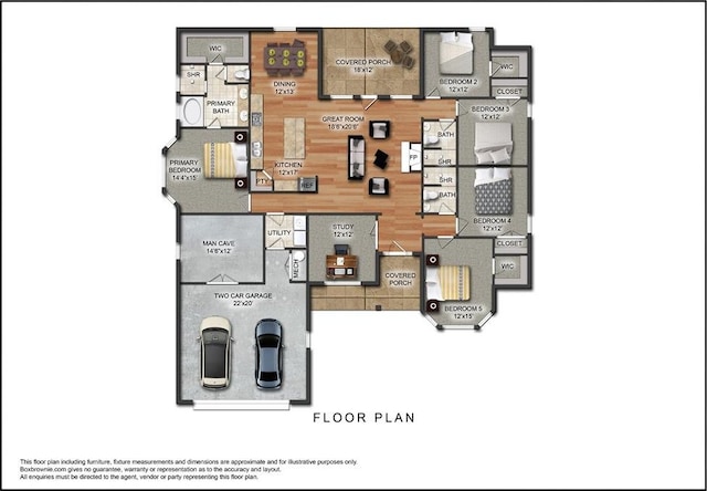 7378 Rust Rd, San Angelo, TX 76905 - view of room layout