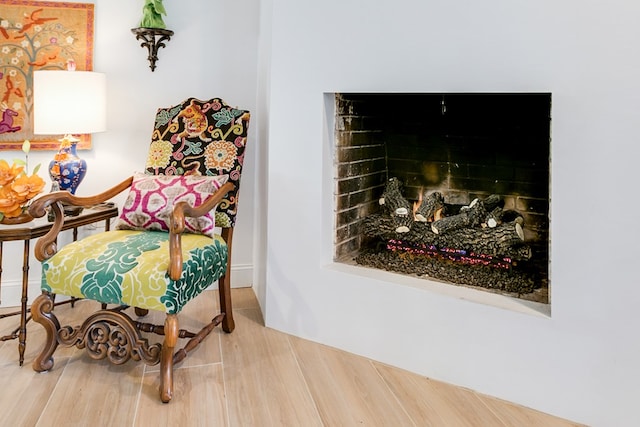 2121 Sul Ross St, San Angelo, TX 76904 - sitting room featuring wood finished floors