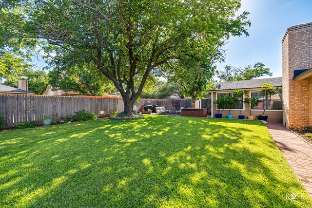 3513 Lindenwood Dr, San Angelo, TX 76904 - view of fenced backyard
