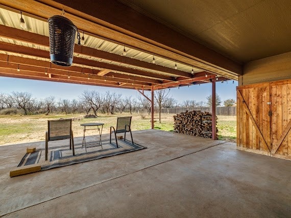 view of patio / terrace