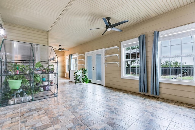 1001 Avondale Ave, San Angelo, TX 76901 - sunroom / solarium featuring french doors and healthy amount of natural light