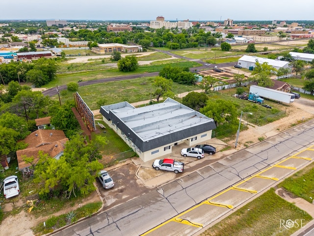 323 E 6th St, San Angelo, TX 76903 - drone / aerial view