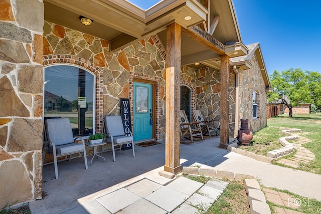 7738 Bison Trl, San Angelo, TX 76901 - view of patio