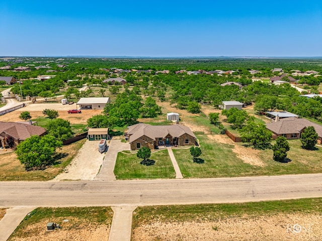 7738 Bison Trl, San Angelo, TX 76901 - aerial view of residential area