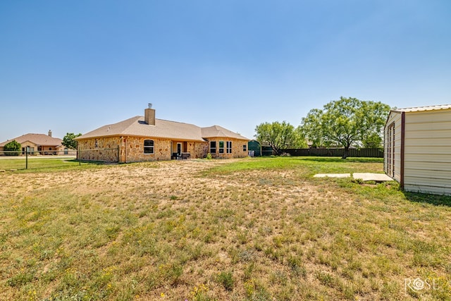 7738 Bison Trl, San Angelo, TX 76901 - view of yard
