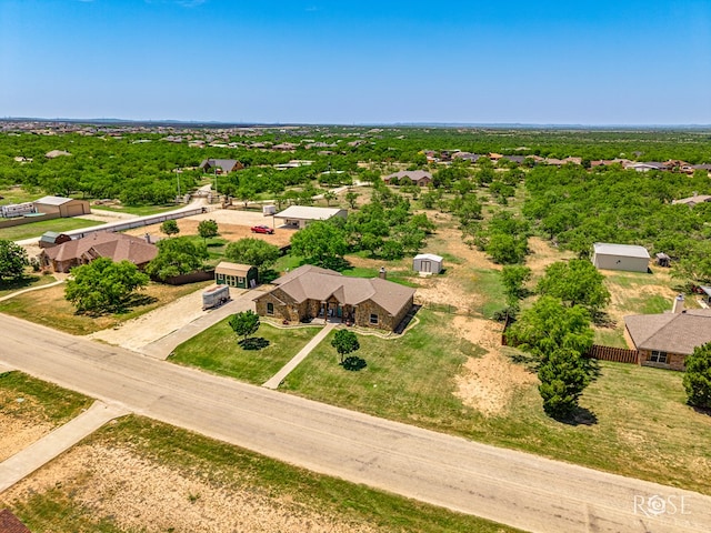 7738 Bison Trl, San Angelo, TX 76901 - drone / aerial view