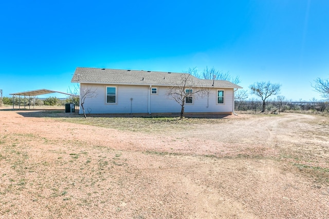 view of back of house