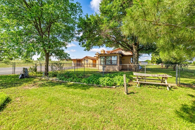 8881 Rust Rd, San Angelo, TX 76905 - view of yard