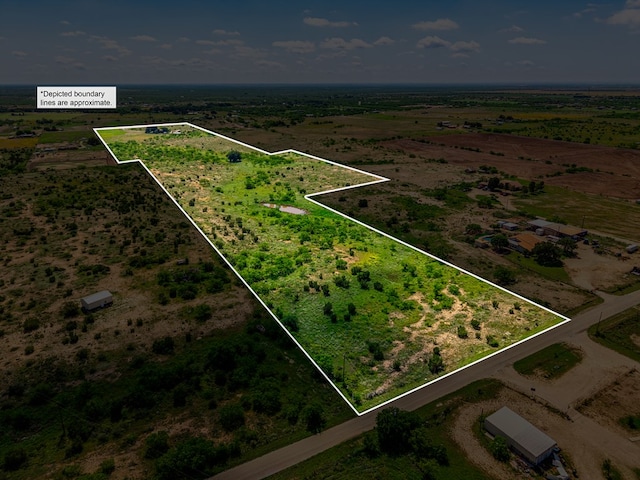 8881 Rust Rd, San Angelo, TX 76905 - view of rural area featuring property boundaries highlighted
