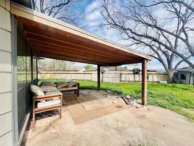 view of patio