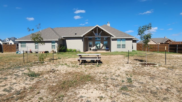 view of back of house