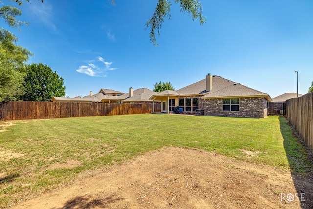 3926 Caroline Ln, San Angelo, TX 76904 - view of fenced backyard