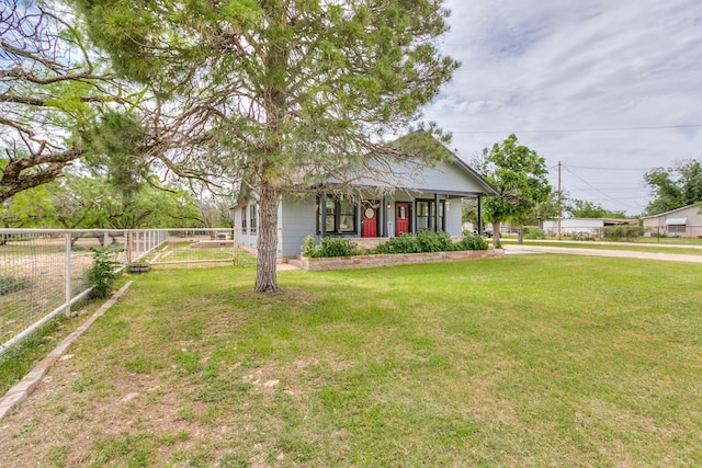 3805 Ogden St, San Angelo, TX 76903 - view of front of property with covered porch