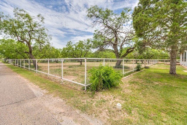 3805 Ogden St, San Angelo, TX 76903 - view of yard featuring fence and a view of rural / pastoral area