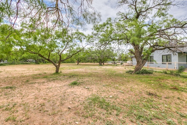 3805 Ogden St, San Angelo, TX 76903 - view of yard featuring fence