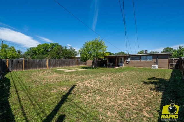 2123 Wilson St, San Angelo, TX 76901 - view of yard with a patio area