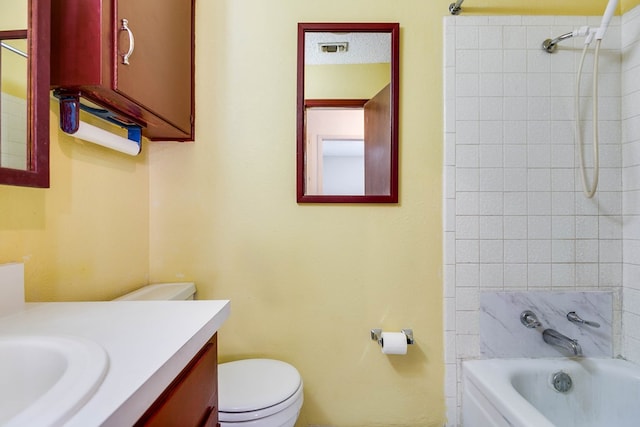 2756 Eunice Dr, San Angelo, TX 76901 - bathroom with vanity and shower / washtub combination